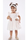 Βρεφικό Φόρεμα Κορίτσι Εβίτα 238504 Ροζ- pigikids.gr